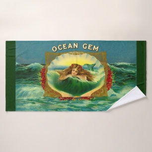 Empreinte du étiquette de cigare de la sirène Oc
