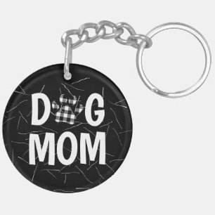 Empreinte et fourrure MOM de DOG plaid