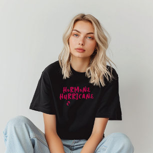 Empreinte gestuelle humoristique bordeaux T-shirt