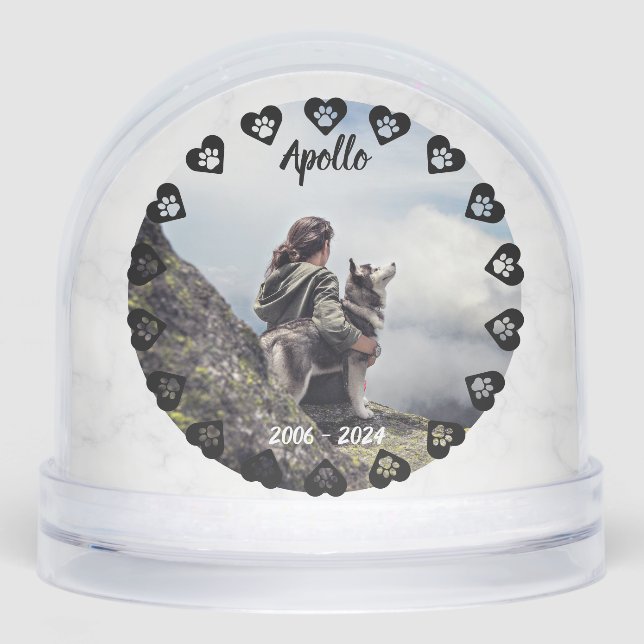Empreintes de l'amour personnalisable Photo Pet Me (Avant)