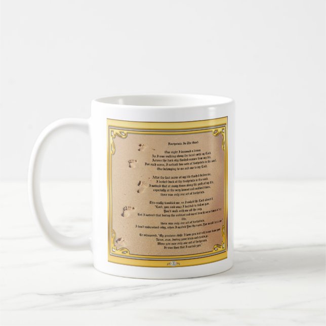 Empreintes De Mug Dans Les Champions Sober De Sabl (Gauche)