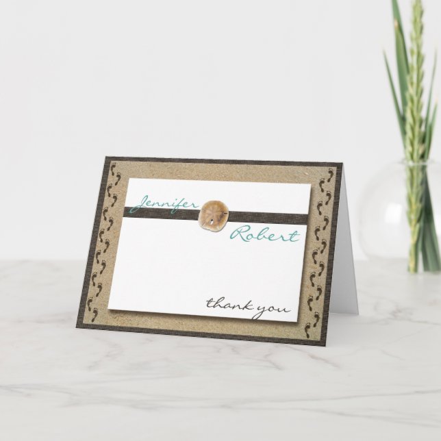 Empreintes de pas dans le Merci de sable (Devant)