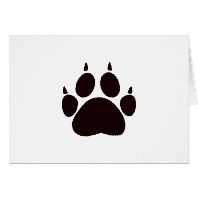 Empreintes de pattes de chat (Devant horizontal)