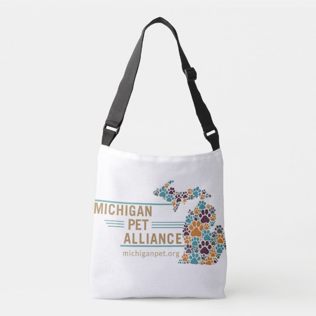 Empreintes de pattes du Michigan et un sac de carr (Devant)
