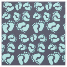 Empreintes de pieds Bébé Pieds Tissu
