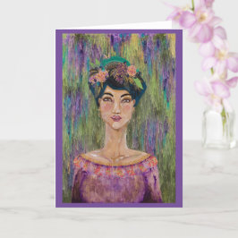Empress Amethyst Asian Noblewoman Queen Karte