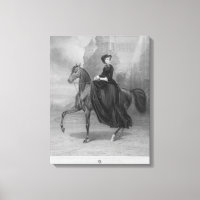 Empress Elisabeth of Austria on horse