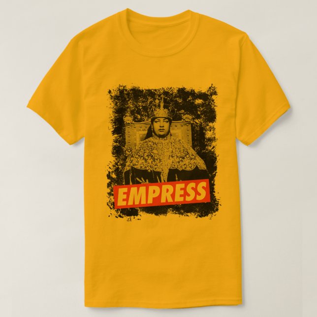 Empress of Ethiopia Mother of the Ethiopia Nation T-Shirt (Design vorne)
