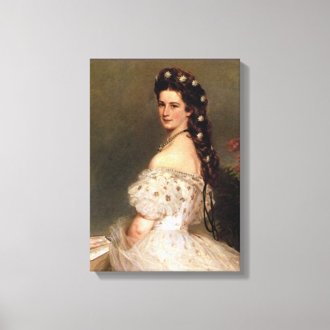 Empress Sisi Leinwanddruck (Vorderseite)