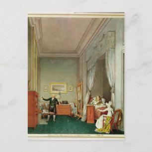 Empress-Zimmer mit Duchesse de Montebello Postkarte