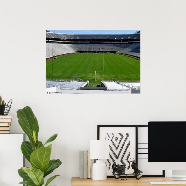 Empty College Football Stadium Poster (Heimbüro)