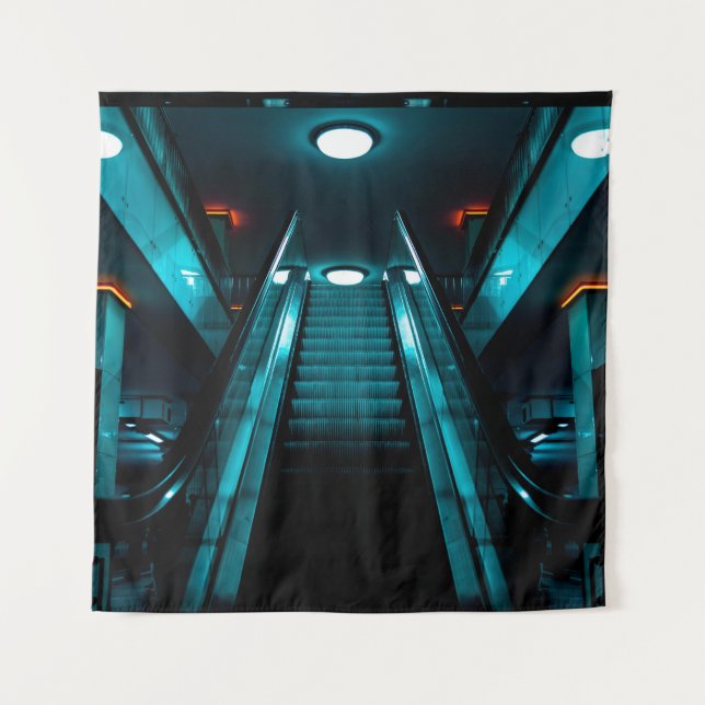 EMPTY ESCALATOR WANDTEPPICH (Vorderseite)