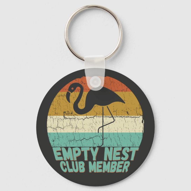 Empty Nest Club - Stolzes neues Mitglied Schlüsselanhänger (Vorderseite)
