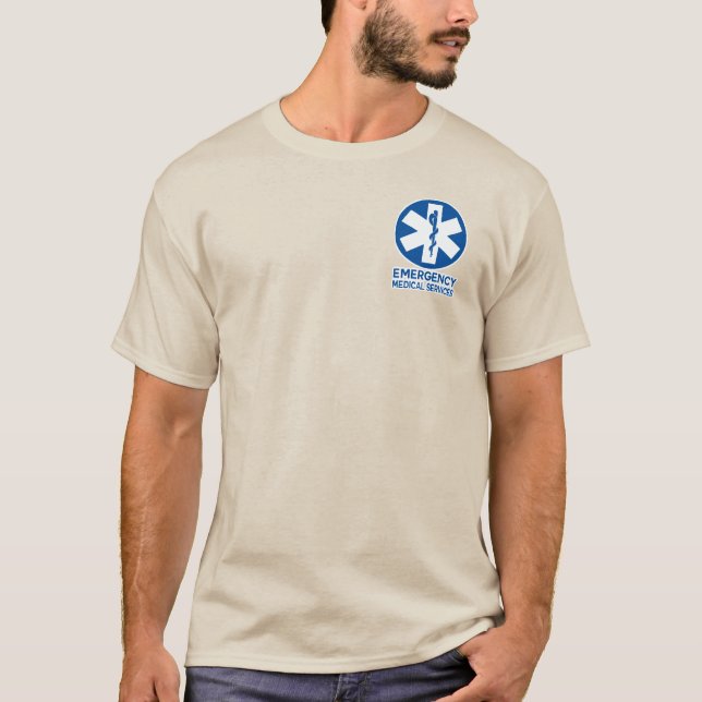 EMS Ambulance T - Shirt (Vorderseite)