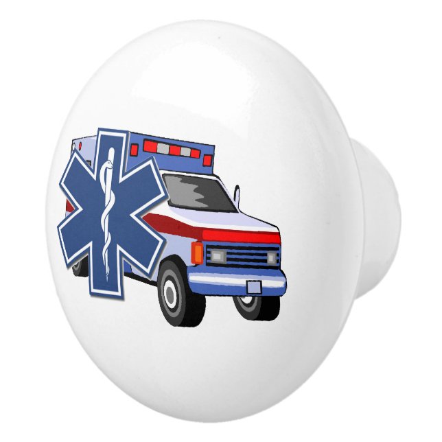 EMS Ambulanz  Keramikknauf (Rechts)