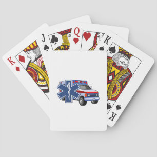 EMS Ambulanz Spielkarten