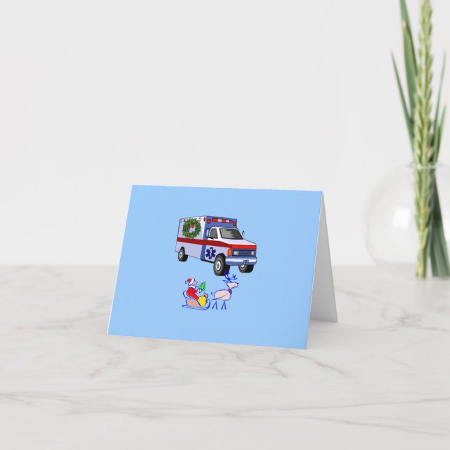 EMS Christmas Geschenke Feiertagskarte (Vorderseite)