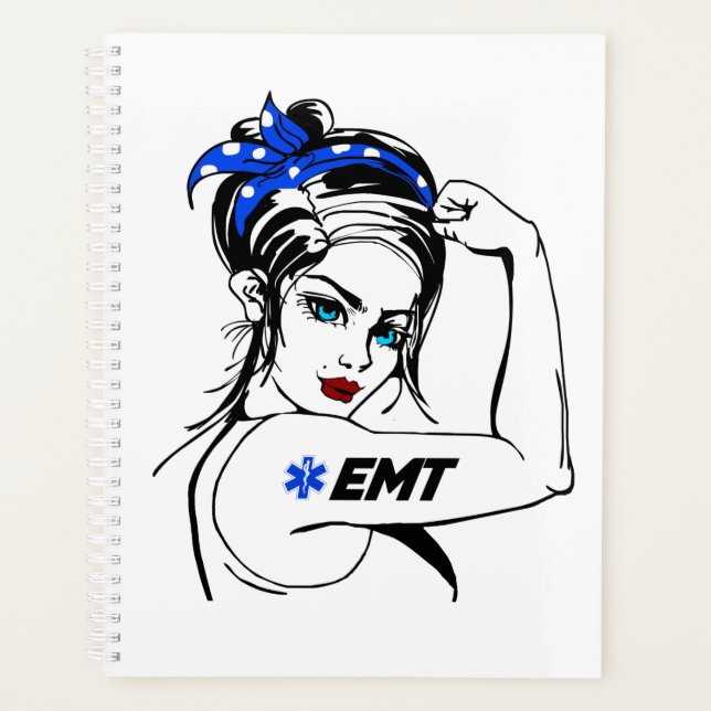 EMS Emergency EMT Rosie The Riveter Planer (Vorderseite)