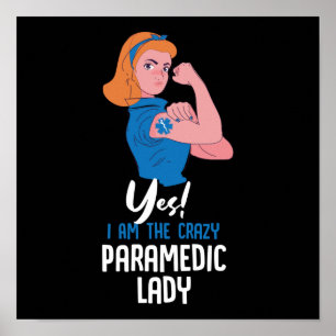 EMS Emergency Ja! Ich bin die verrückte Paramedizi Poster