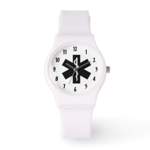 EMS EMT Paramedium Rescue Star Armbanduhr