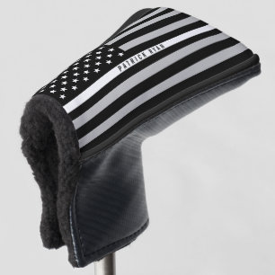 EMS EMT verdünnen weiße Linie die amerikanische Golf Headcover
