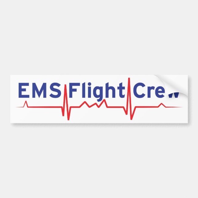 Ems-Flug-Crew (fwd-Fahne) Autoaufkleber (Vorne)