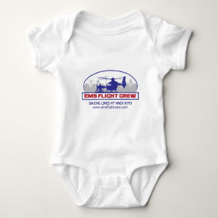 Ems-Flug-Crew Rotorwing Baby Strampler