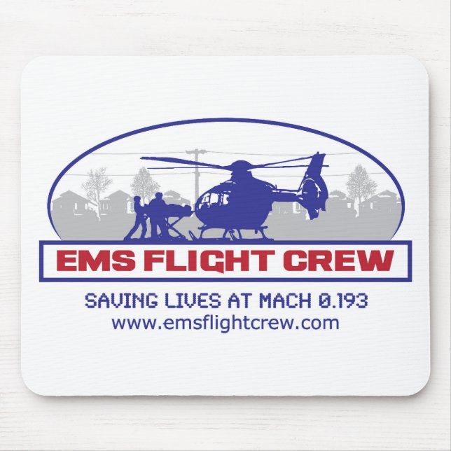 Ems-Flug-Crew Rotorwing Mousepad (Vorne)
