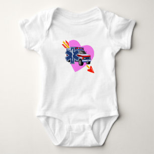 EMS Herz der Pflege Baby Strampler