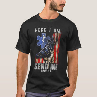 EMS Hier bin ich geschickt T-Shirt