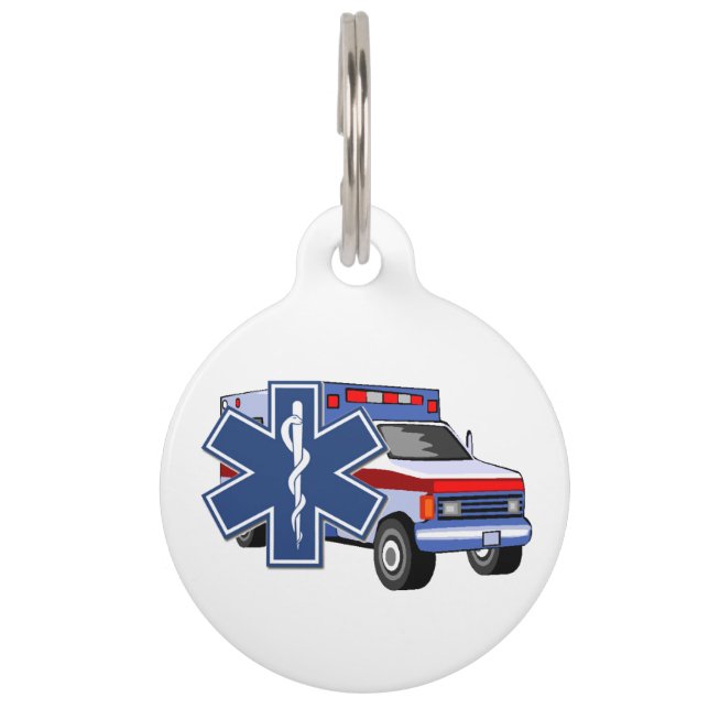 Ems-Krankenwagen Tiermarke (Vorderseite)