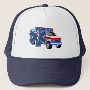 Ems-Krankenwagen Truckerkappe