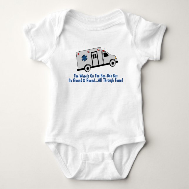EMS Kurzschlauch Baby Strampler (Vorderseite)