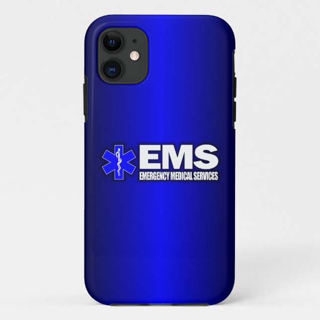 EMS - Medizinische Notfalldienste Case-Mate iPhone Hülle (Rückseite)