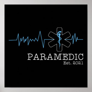 EMS Notfall Paramedic Est. Student 2021 Poster