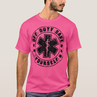 EMS Off Duty Rette sich selbst T-Shirt