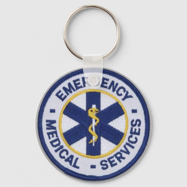 EMS-SCHLÜSSELANHÄNGER "PATCH" SCHLÜSSELANHÄNGER (Vorderseite)