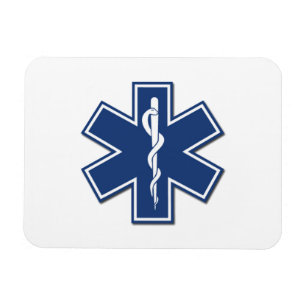 Ems-Stern des Lebens Magnet
