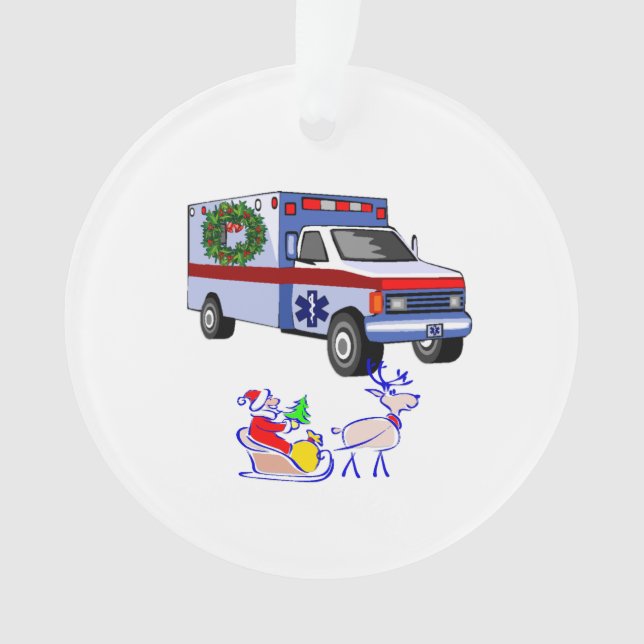 Ems-Weihnachten Ornament (Vorderseite)
