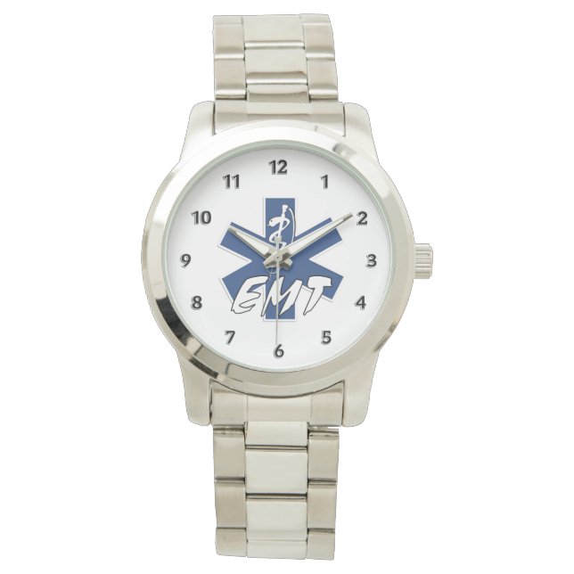 EMT Active Star of Life Armbanduhr (Vorderseite)