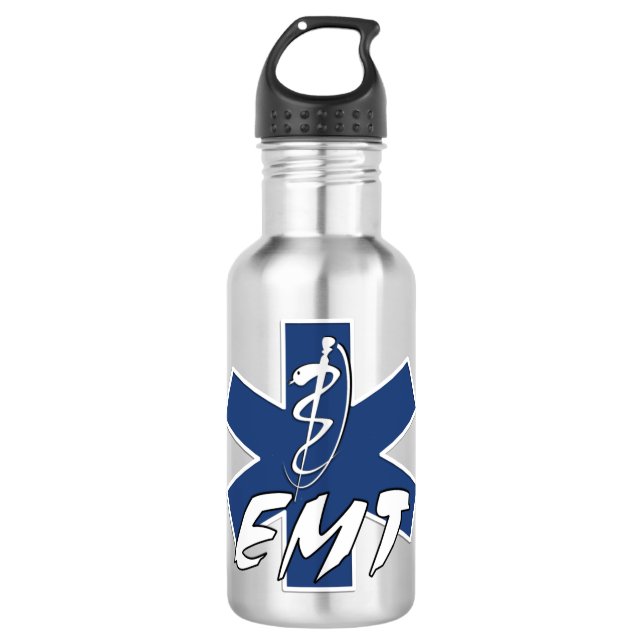 EMT aktiver Stern Edelstahlflasche (Vorderseite)