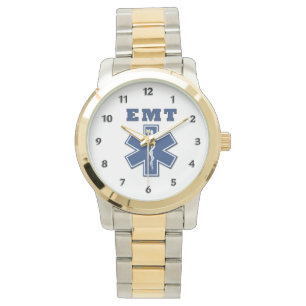 EMT Blue Star of Life Armbanduhr