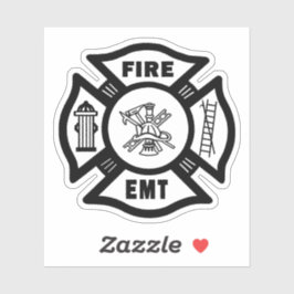 EMT-Decks für Feuerwehrleute Aufkleber