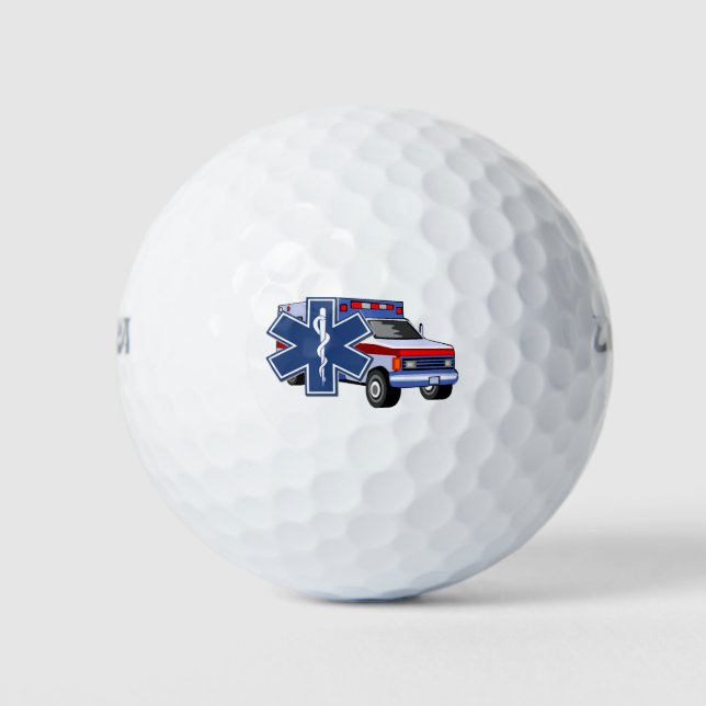 EMT EMS Ambulance Golfball (Vorderseite)