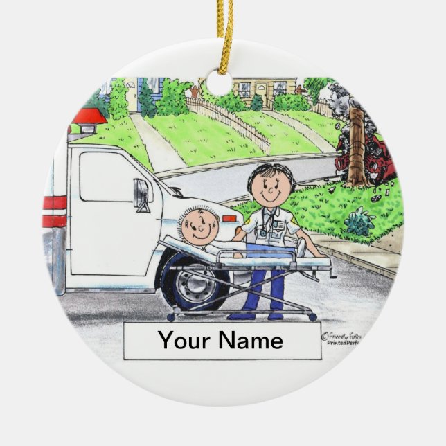 EMT - Frauen Keramikornament (Vorne)