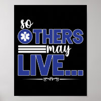 EMT Paramedic EMS Emergency, damit andere leben kö
