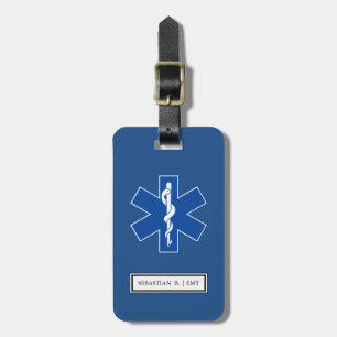 EMT Paramedium Symbol Custom Gepäckanhänger