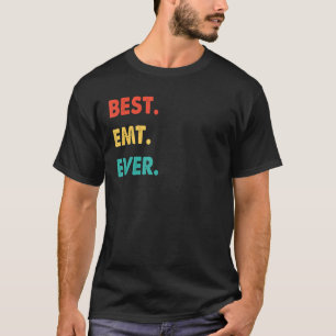 Emt Profession Retro Beste Emt je T-Shirt