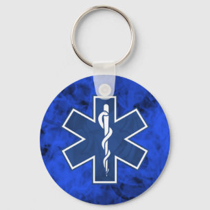 EMT Schlüsselanhänger-Blau Schlüsselanhänger