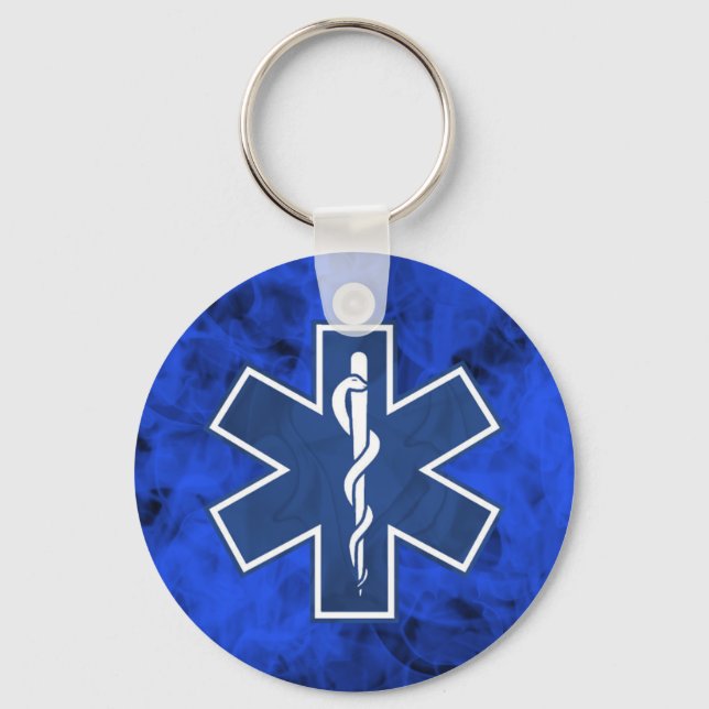 EMT Schlüsselanhänger-Blue Schlüsselanhänger (Vorderseite)